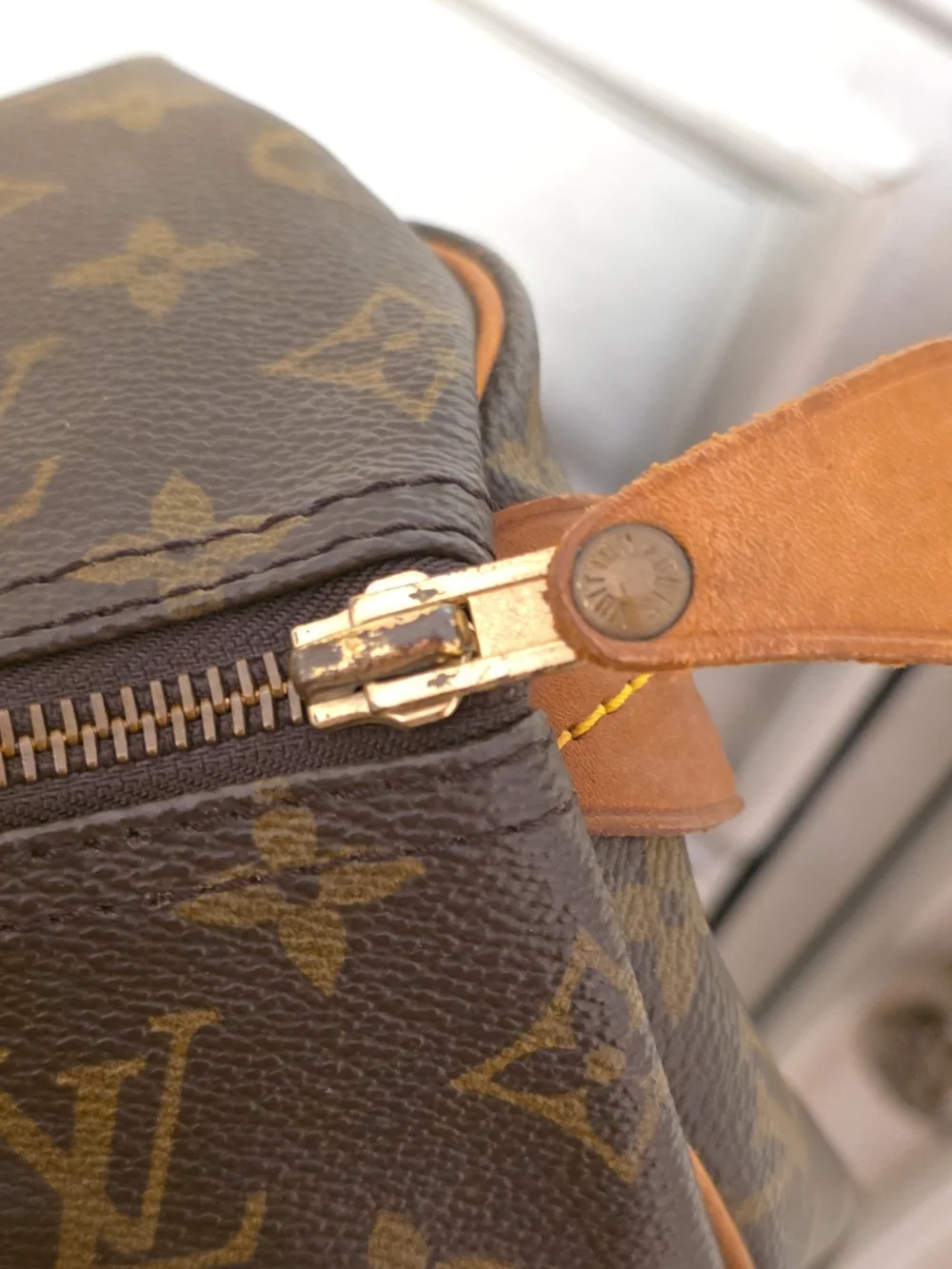 Louis Vuitton Monogram Speedy 40 Brown Monogram Handbag